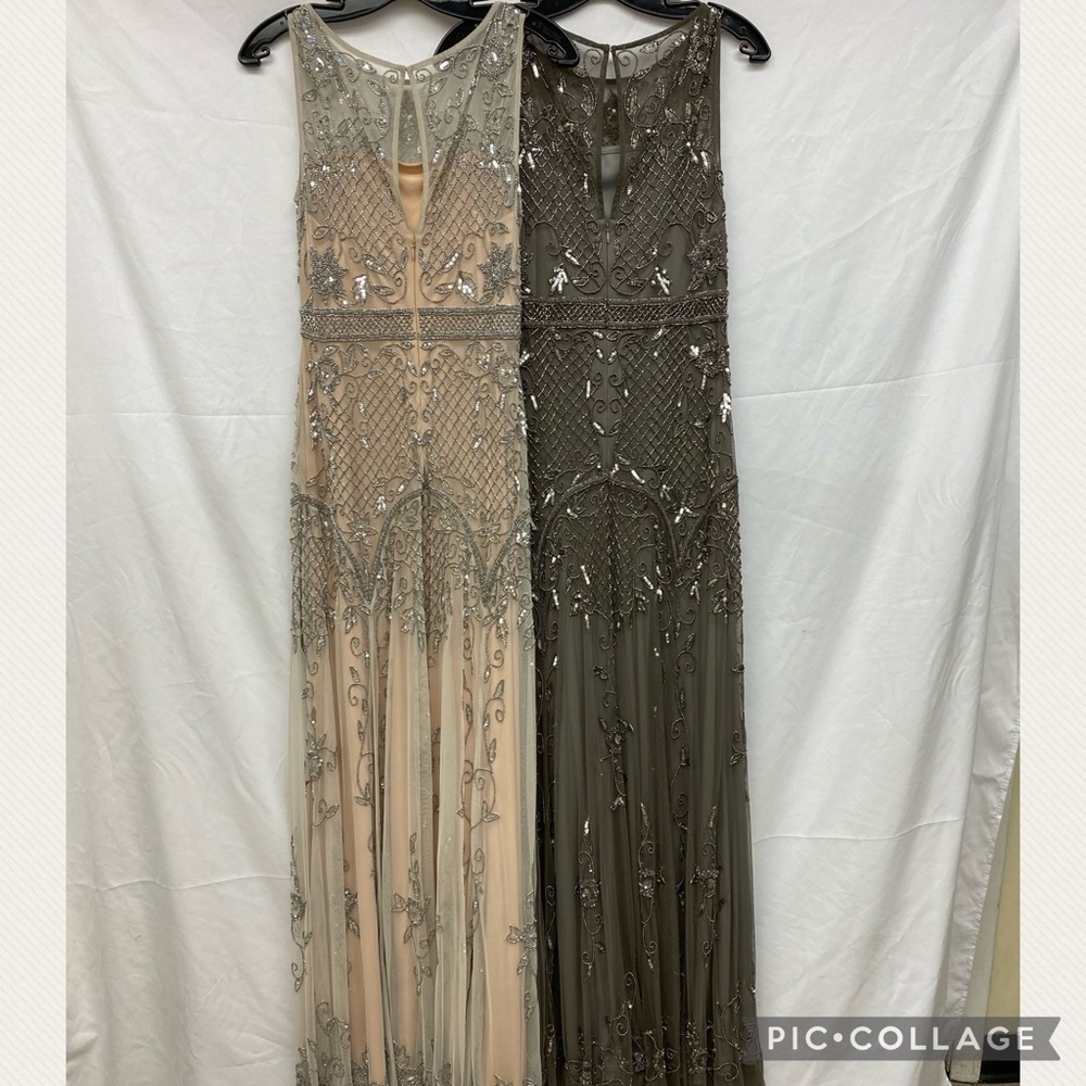 Adrianna Papell fully beaded gown - Picture 9 of 10
